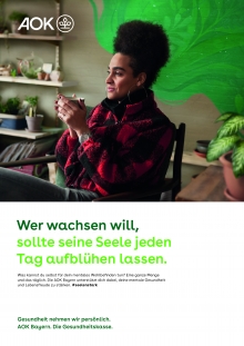 AOK Bayern startet '#seelenstark'-Kampagne für mentale Gesundheit - AOK Bayern und Saatchi & Saatchi schaffen Aufmerksamkeit für mentale Gesundheit - Foto: Saatchi & Saatchi